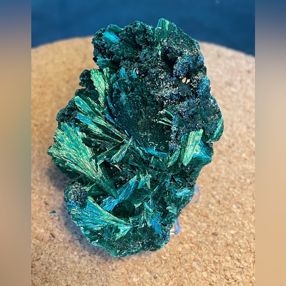 Fibrous Malachite Specimen